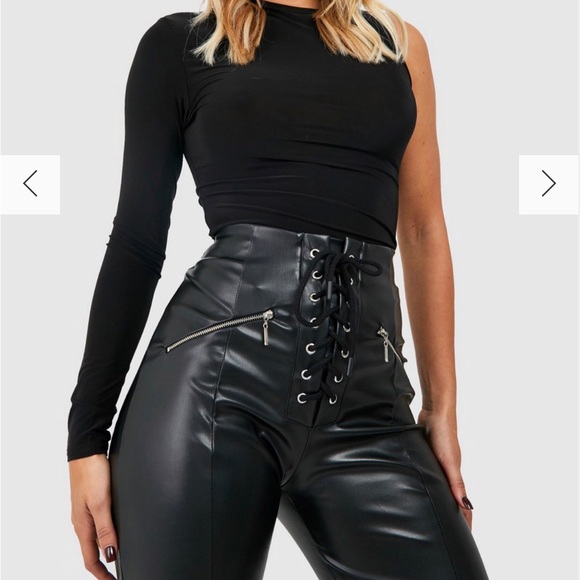 Boohoo leather pants - Picture 2 of 4